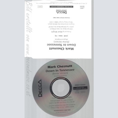 CD--MARK CHESNUTT--DOWN IN TENNESSEE--PROMO