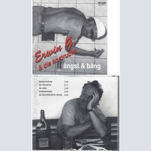 CD--ERWIN G & DIE AN-DRUCKA--ANGST & BANG