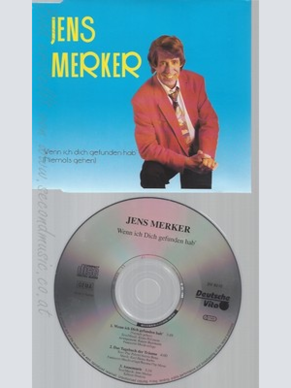 CD--JENS MERKER--WENN ICH DICH GEFUNDEN HAB-