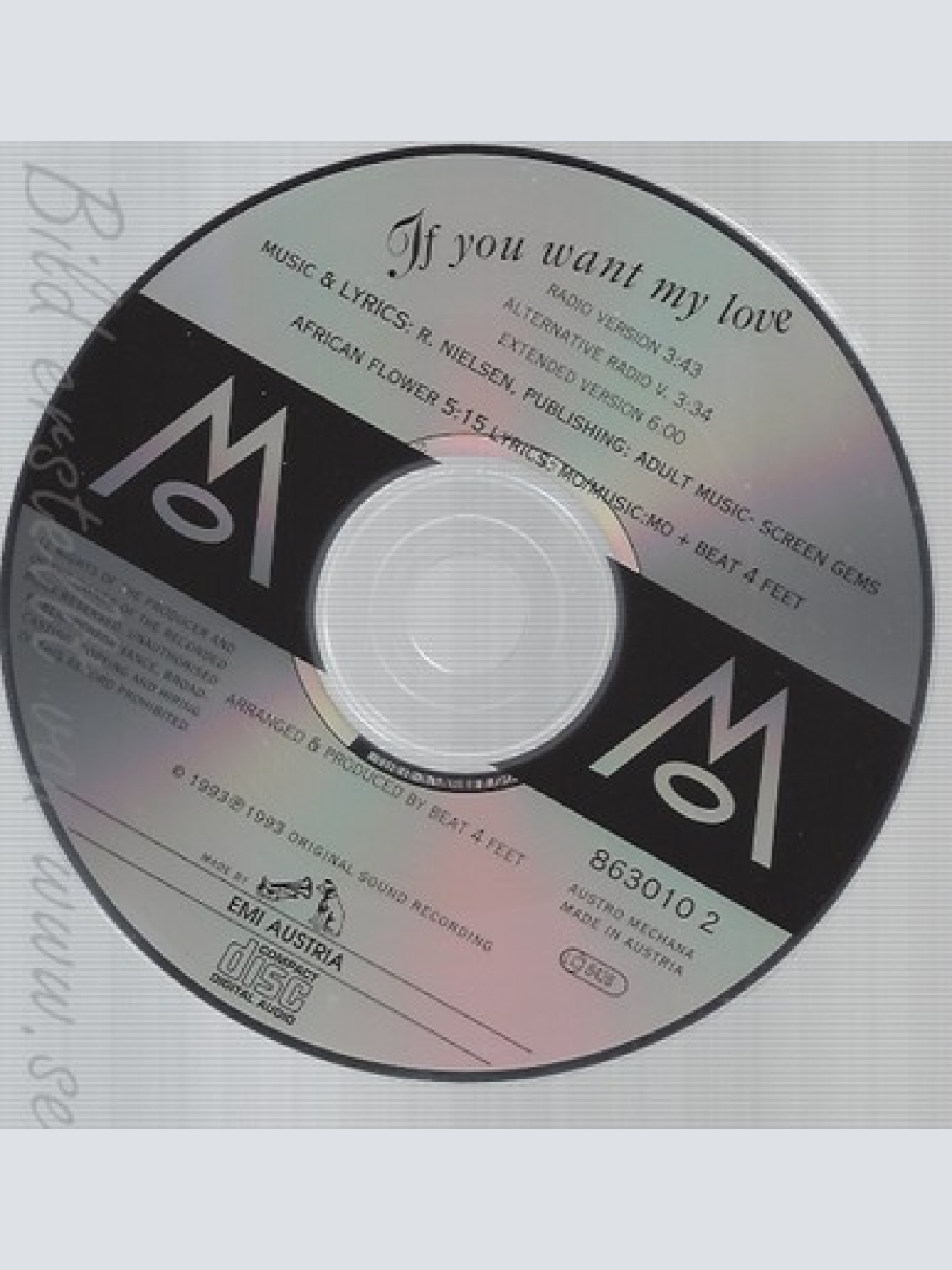 CD--MO--IF YOU WANT MY LOVE