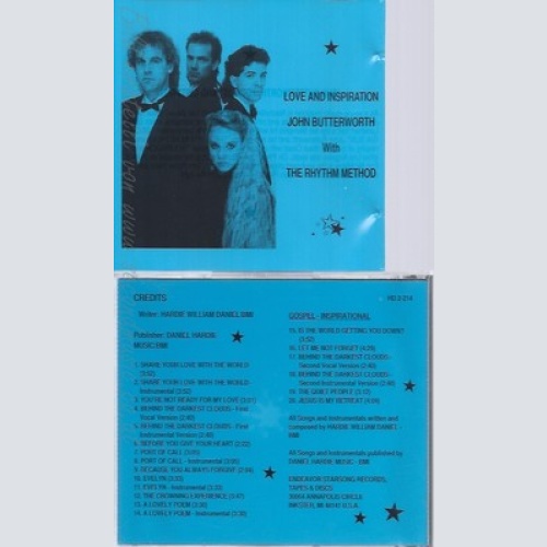 CD--JOHN BUTTERWORTH WITH THE RHYTHM METHOD--LOVE AND