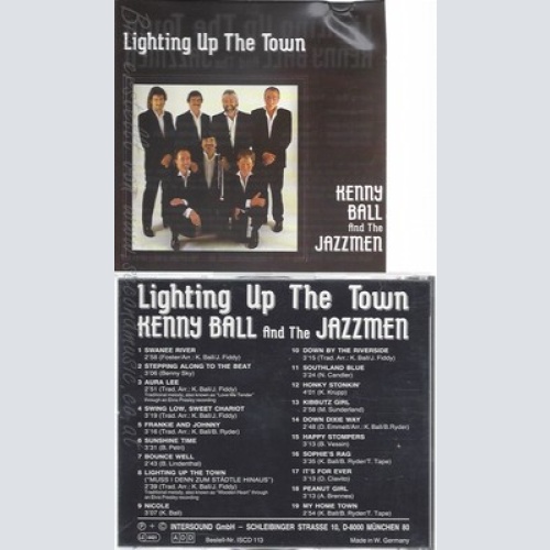 CD--KENNY BALL AND THE JAZZMEN--LIGHTING UP THE TOWN