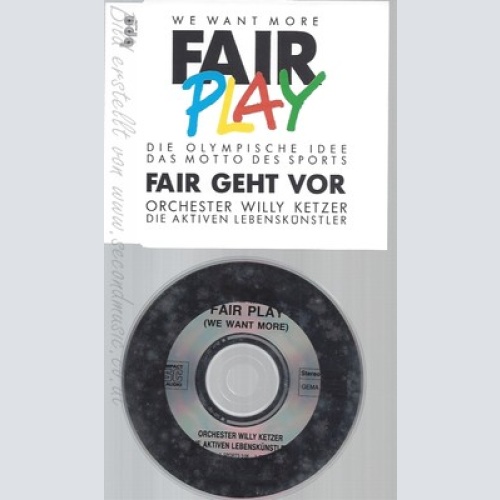 CD--FAIR PLAY--ORCHESTER WILLY KETZER--