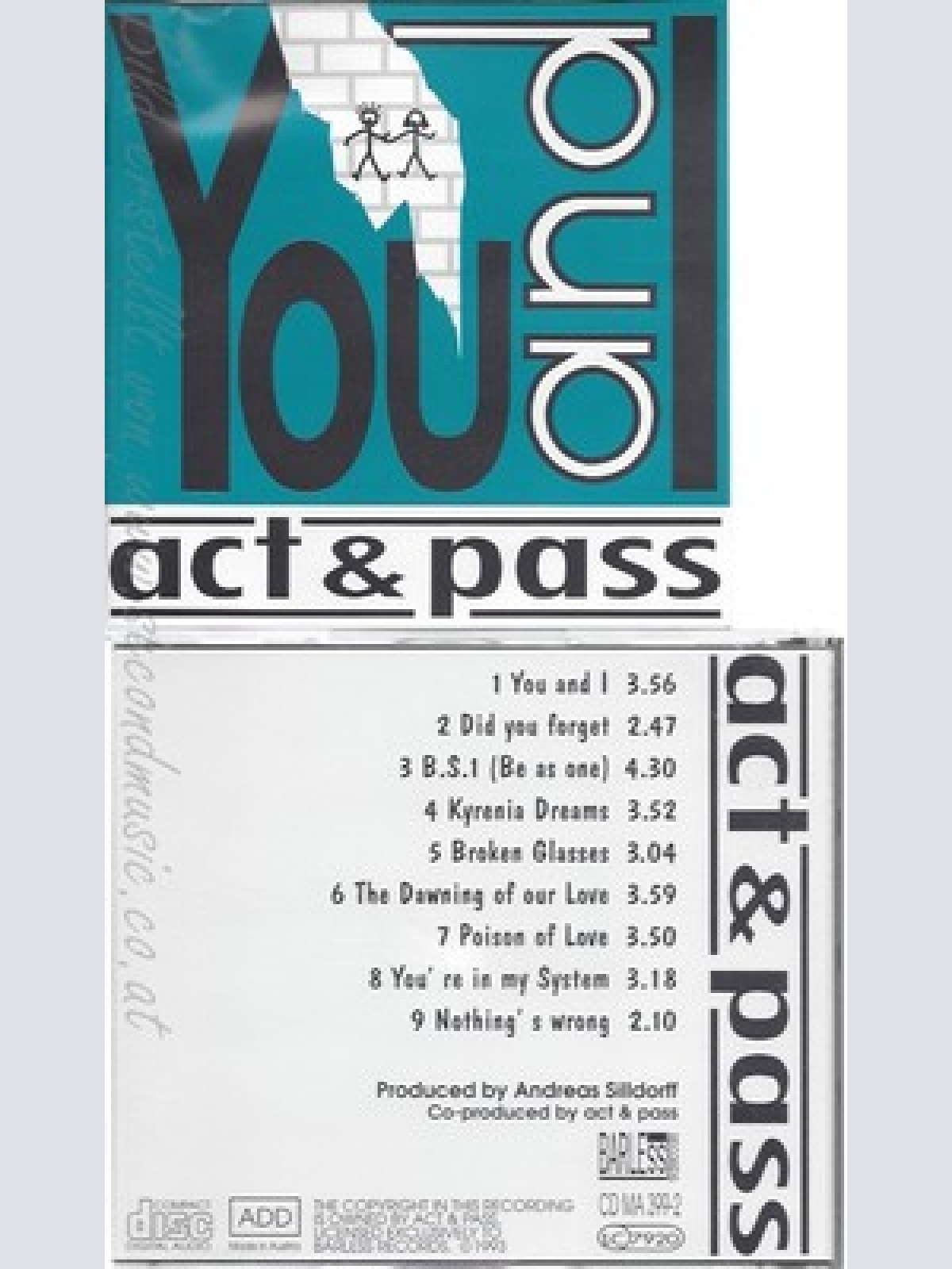 CD--YOU & I --ACT & PASS