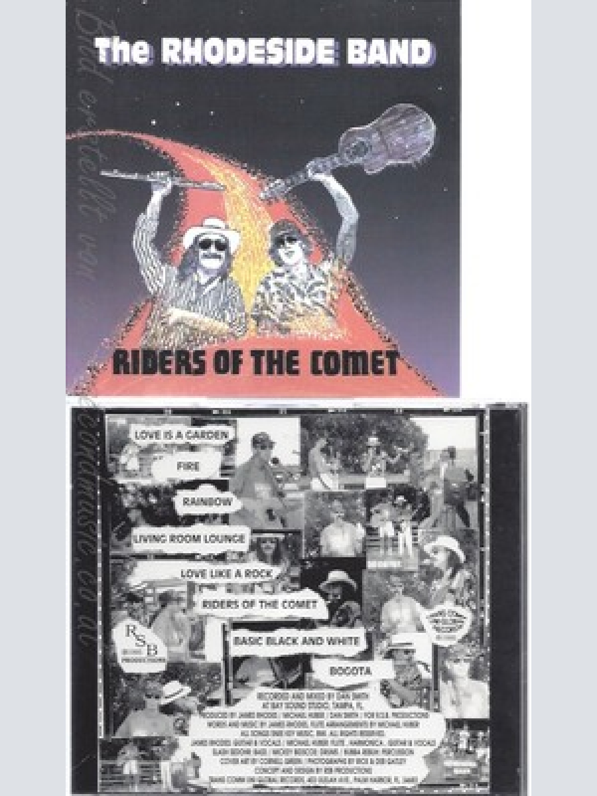 CD--THE RHODESIDE BAND--RIDERS OF THE COMET
