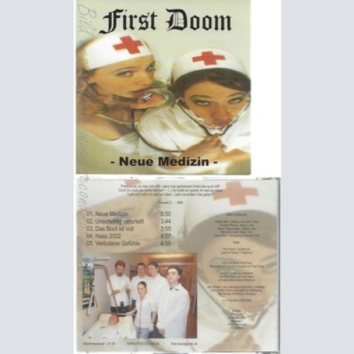 CD--FIRST DOOM--NEUE MEDIZIN