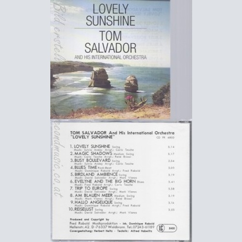 CD--TOM SALVADOR--LOVELY SUNSHINE--
