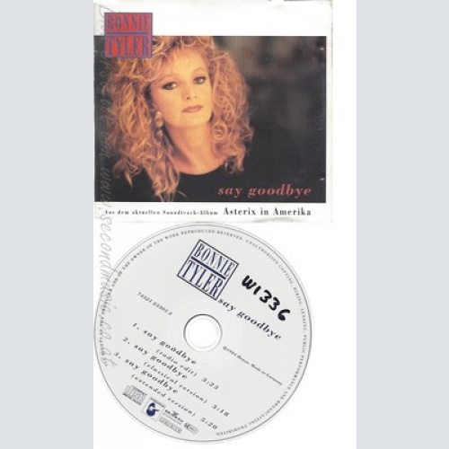 CD--BONNIE TYLER --- SAY GOODBYE