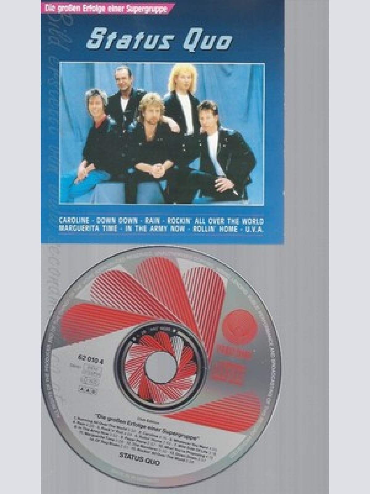 CD--STATUS QUO--DIE GROSSEN ERFOLGE EINER STARGRUPPE--VERTIGO SWIRL