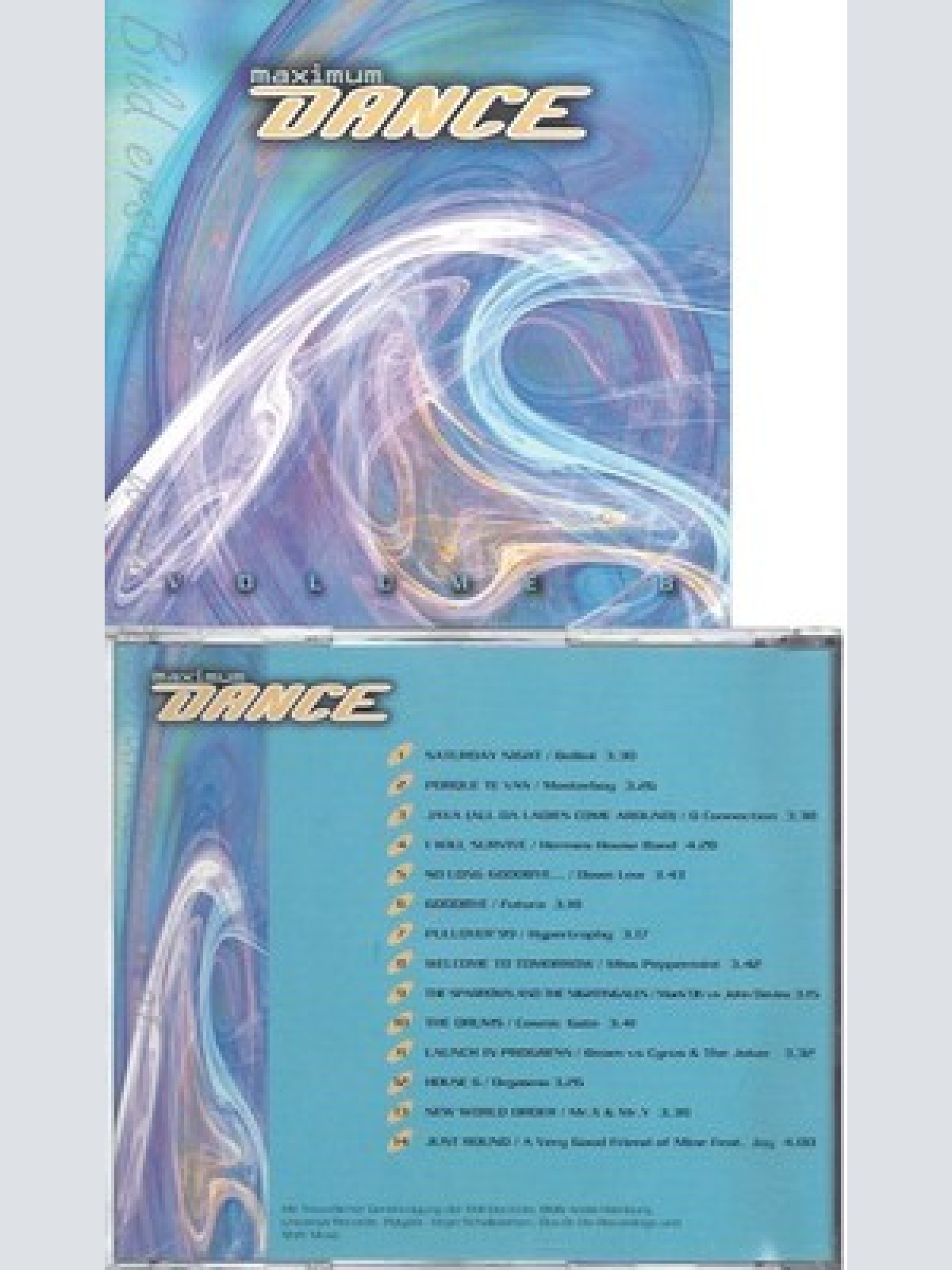 CD--MAXIMUM DANCE--VOLUME 8