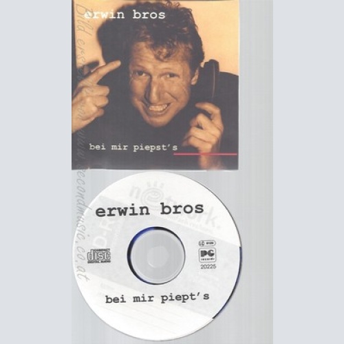 CD--ERWIN BROS--BEI MIR PIEPST'S--PROMO