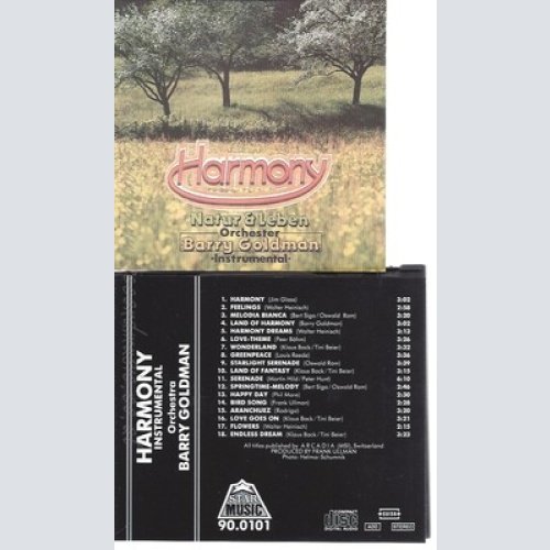 CD--BARRY GOLDMAN--HARMONY