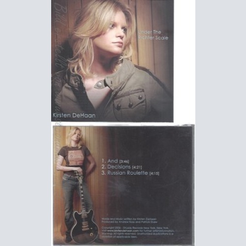 CD--KIRSTEN DEHAAN--UNDER THE RICHTER SCALE