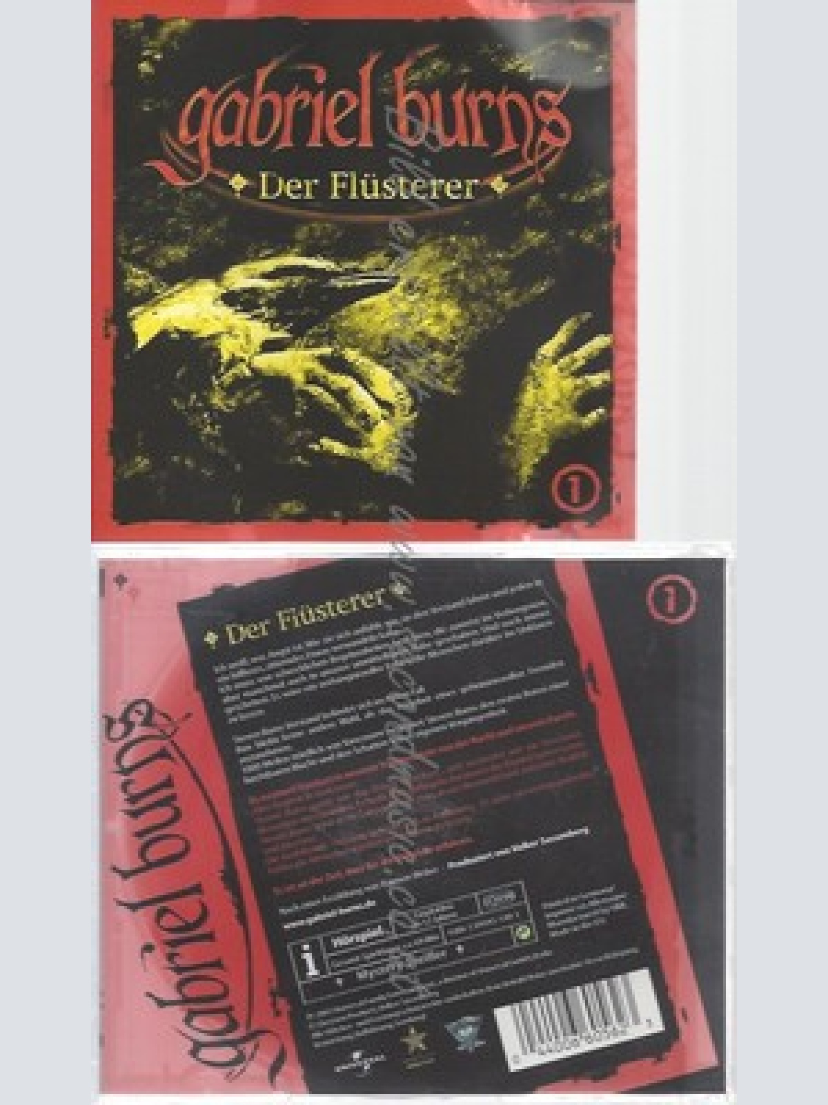 CD--GABRIEL BURNS -- -- 01: DER FLUESTERER