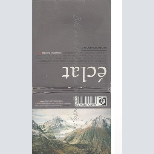 CD--MONOCHROME -- -- ECLAT