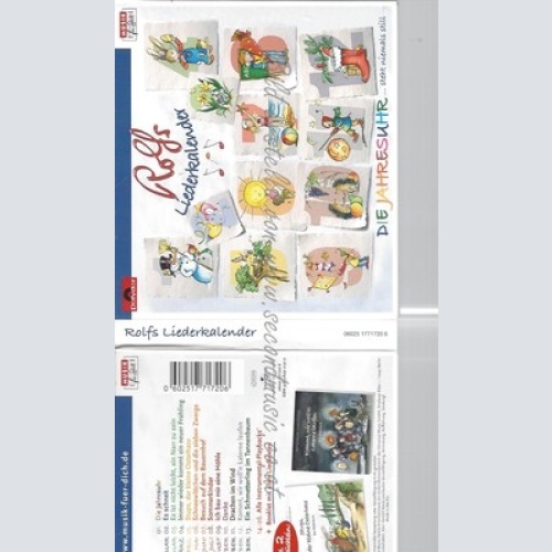 CD--IE JAHRESUHR / ROLF ZUCKOWSKI -- -- ROLFS LIEDERKALENDER