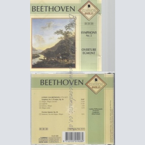 CD--BEETHOVEN, ALFRED SCHOLZ UND LONDON PHILHARMONIC ORCHESTRA --- BEETHOVEN: SY