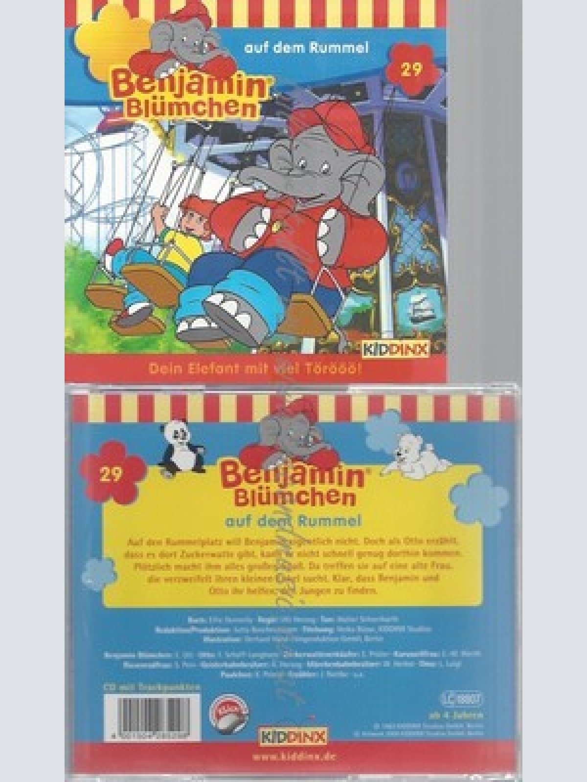 CD--BENJAMIN BLUEMCHEN -- -- BENJAMIN BLUEMCHEN 029 AUF DEM RUMMEL