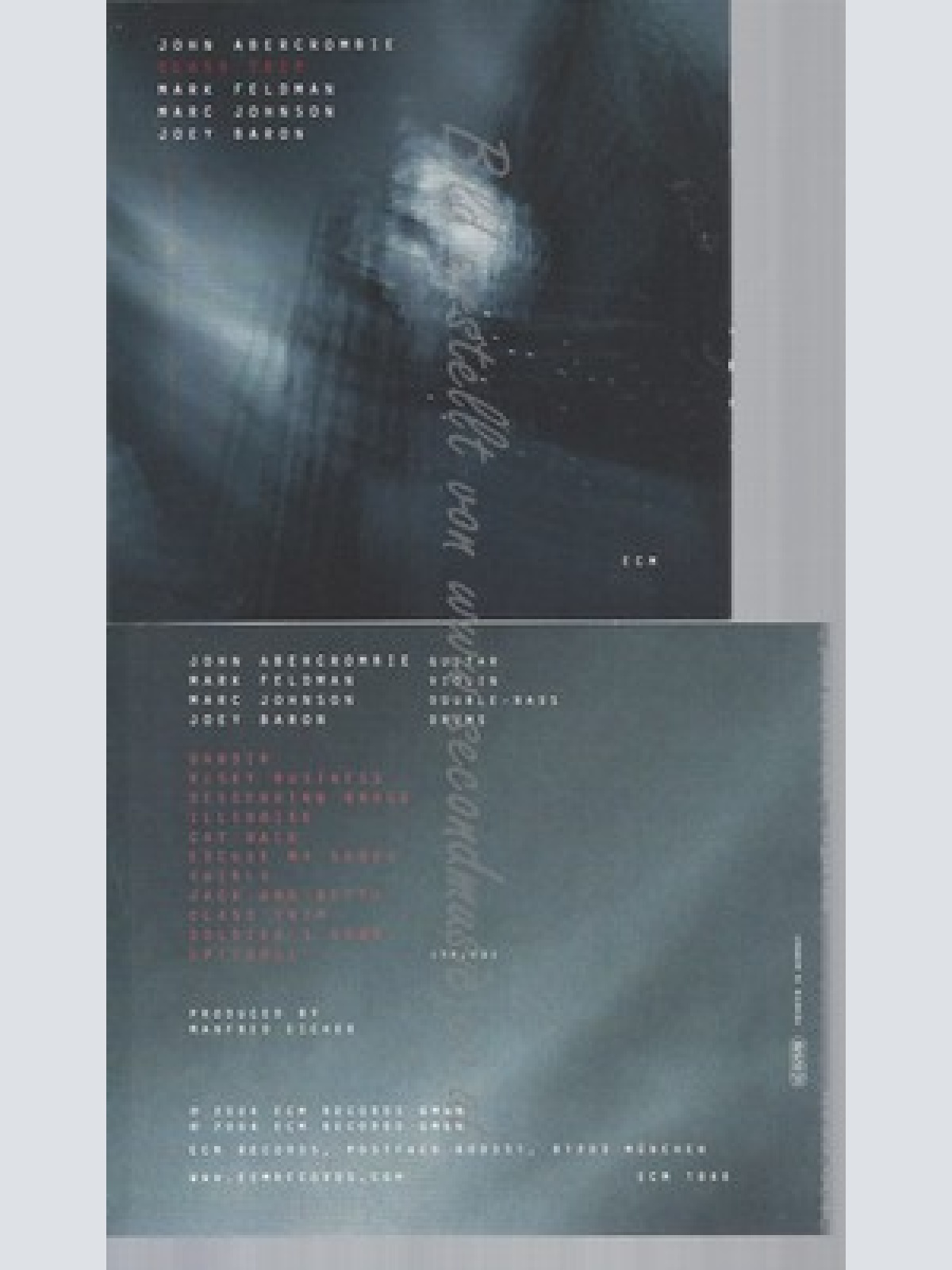 CD--JOHN ABERCROMBIE--CLASSIC TRIP--