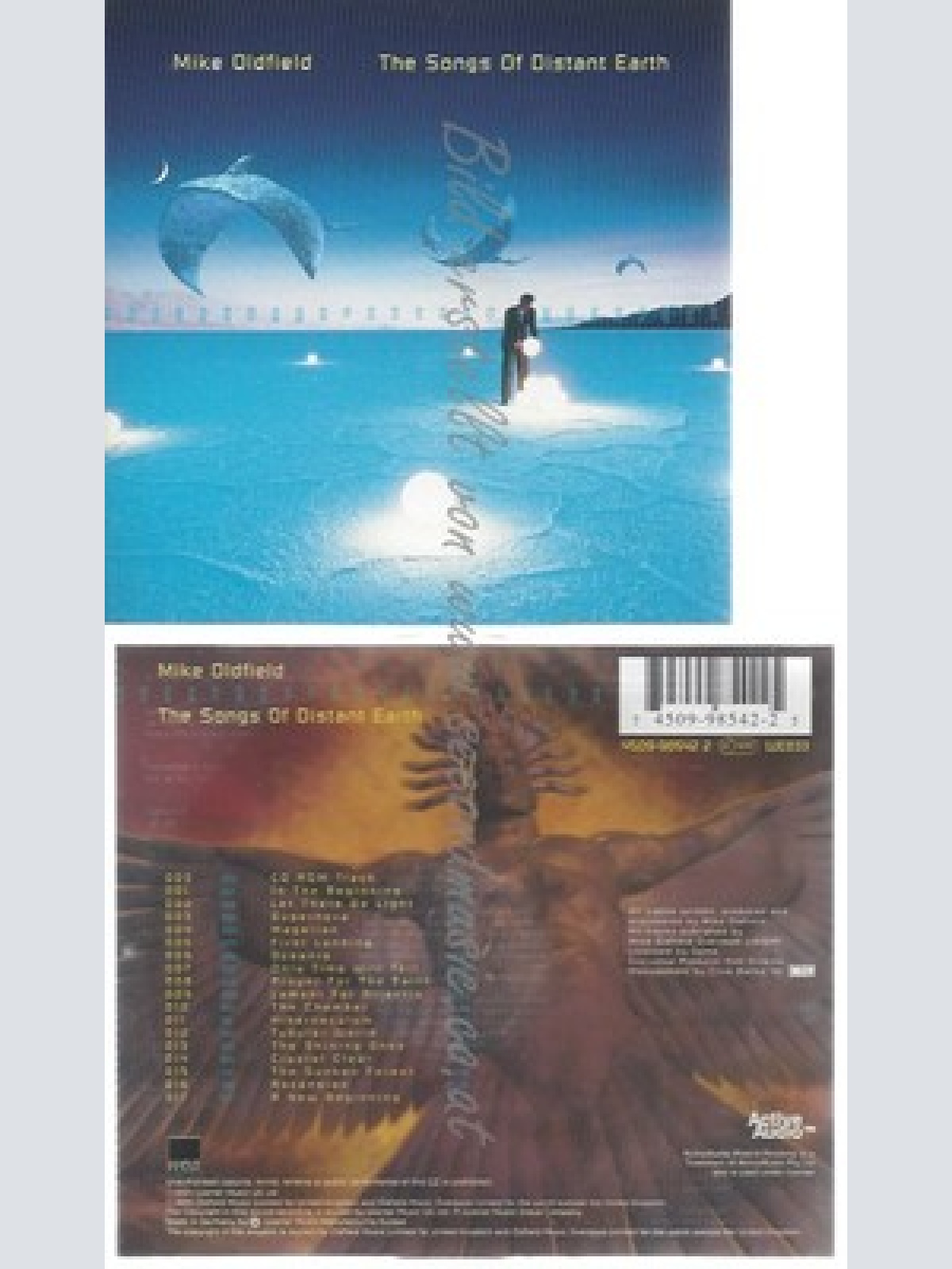 CD--MIKE OLDFIELD -- -- THE SONGS OF DISTANT EARTH