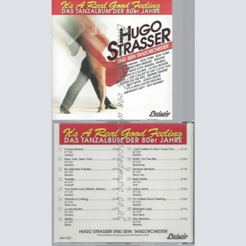 CD--HUGO STRASSER--TANZALBUM DER 80ER JAHRE