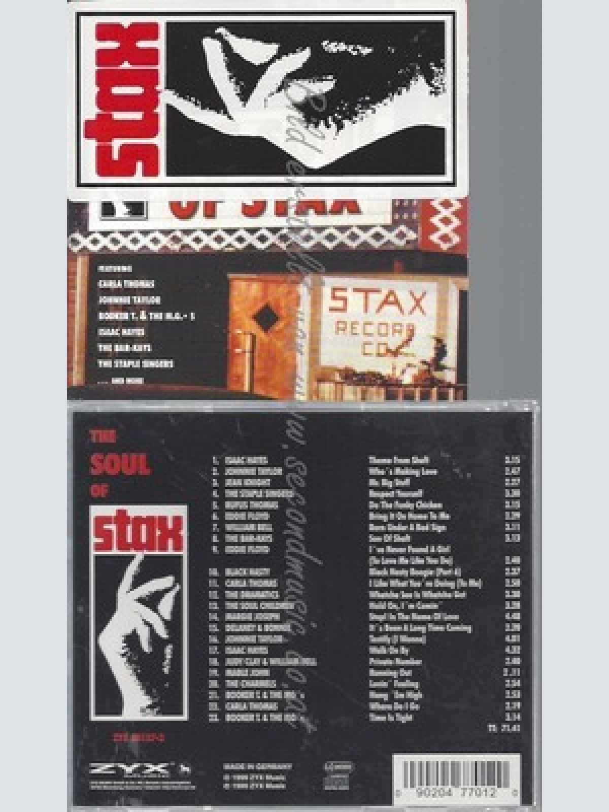 CD--VARIOUS STAX ARTISTS -- -- THE SOUL OF STAX
