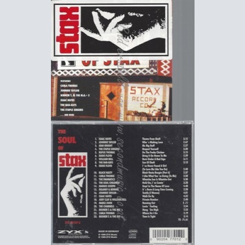 CD--VARIOUS STAX ARTISTS -- -- THE SOUL OF STAX