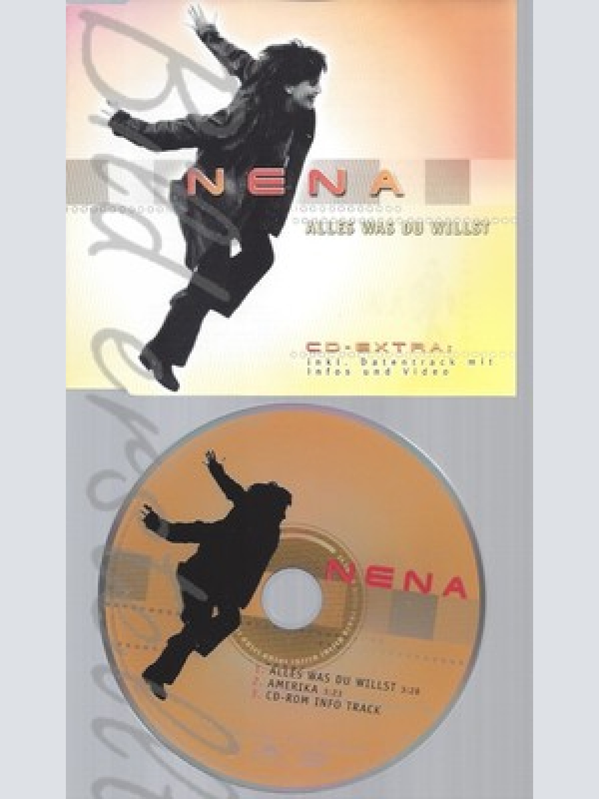 CD--NENA -- - SINGLE -- ALLES WAS DU WILLST