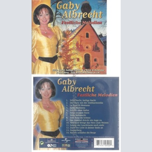 CD--GABY ALBRECHT -- -- FESTLICHE MELODIEN