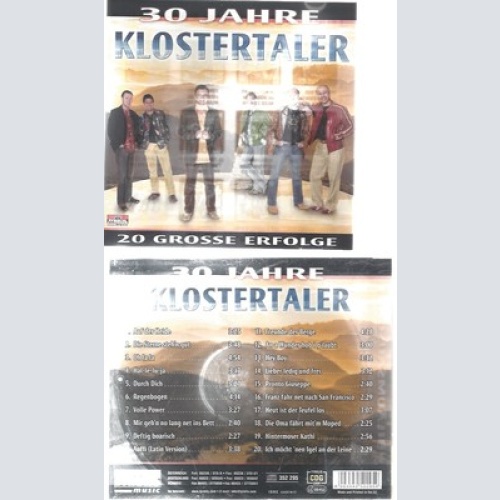 CD--KLOSTERTALER -- -- 30 JAHRE-BEST OF
