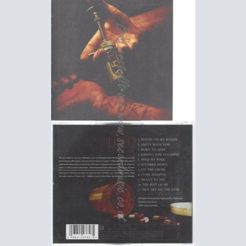 CD--THE USED -- -- ARTWORK