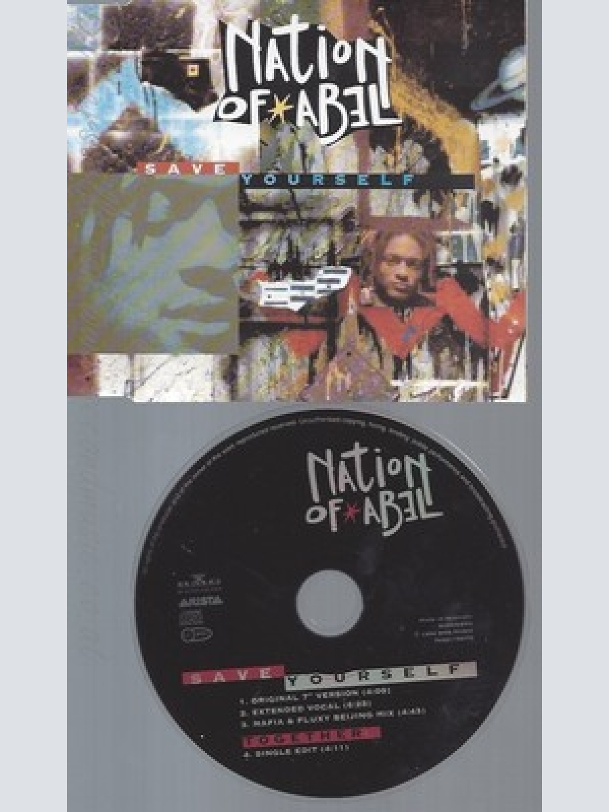 CD--NATION OF ABEL --- SAVE YOURSELF