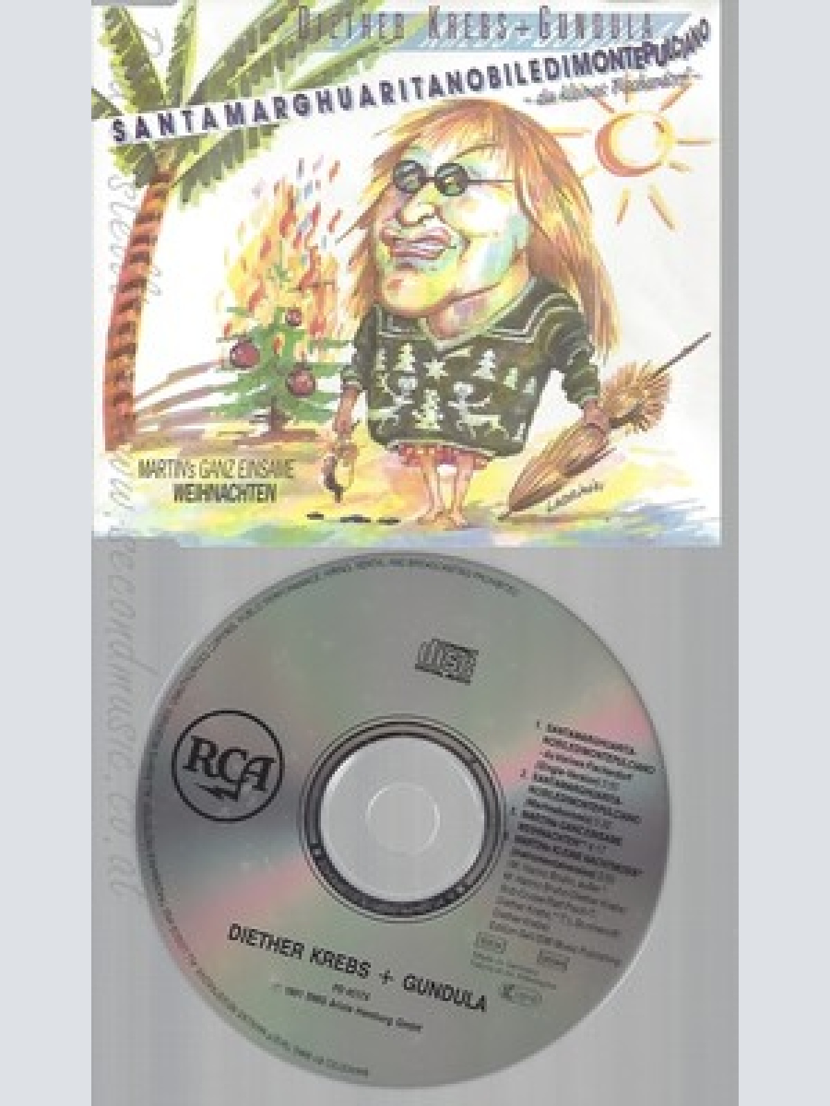 CD--DIETHER KREBS -- ----+ GUNDULA-