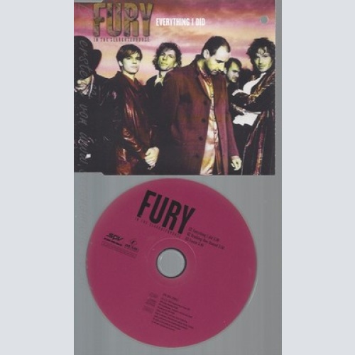 CD--FURY IN THE SLAUGHTERHOUSE -- --- EVERYTHING I DID