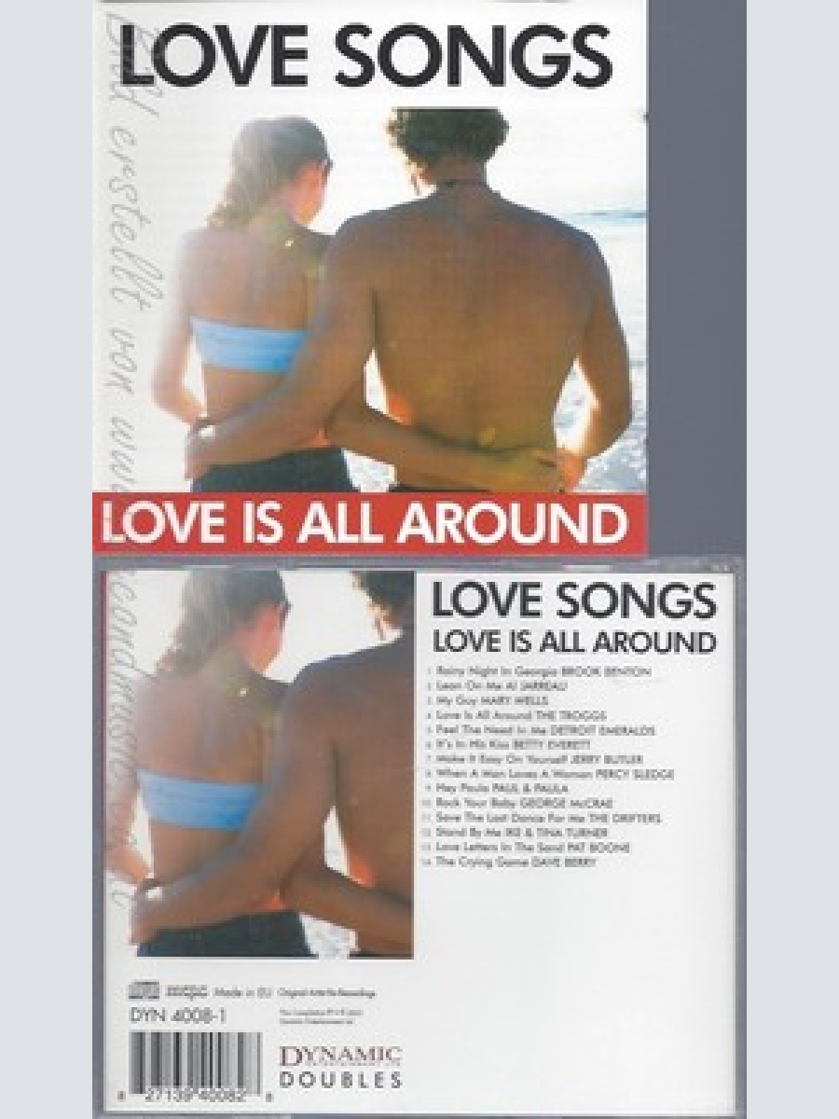 CD--VARIOUS ARTISTS UND VARIOUS -- --- LOVE SONGS LOVE IS ALL AROUND