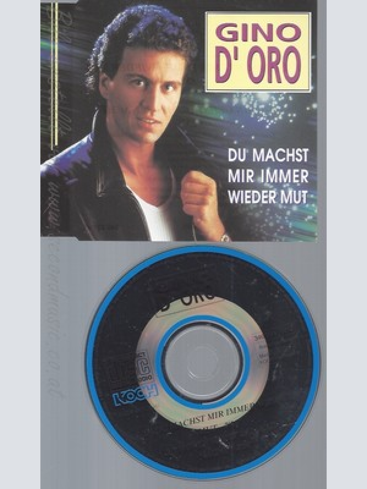 CD--GINO D'ORO --- DU MACHST MIR IMMER WIEDER MUT