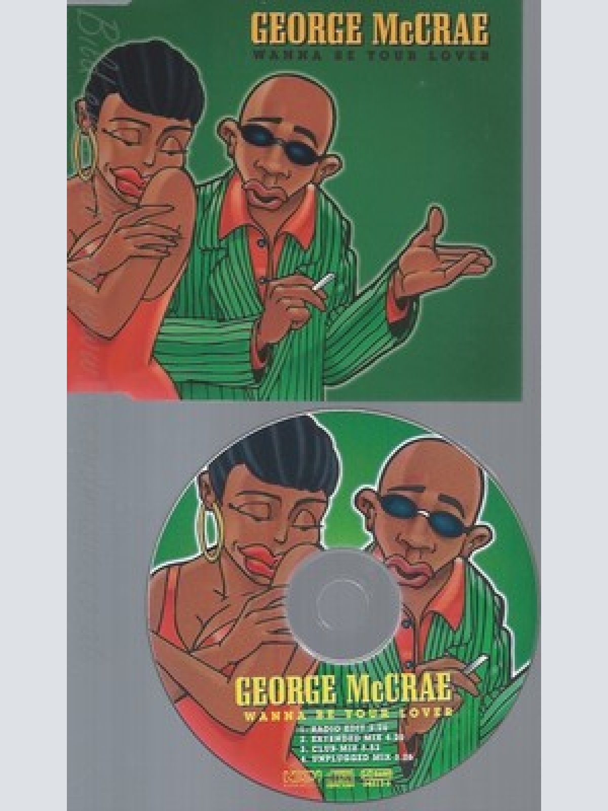 CD--GEORGE MCCRAE -- --- WANNA BE YOUR LOVER