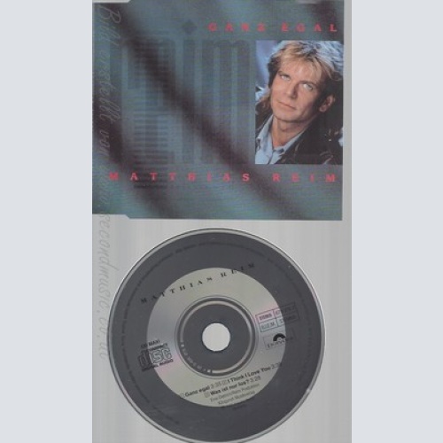CD--MATTHIAS REIM -- --- GANZ EGAL