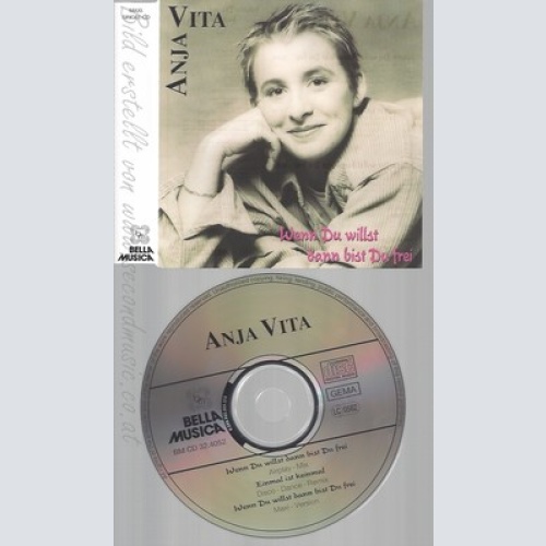 CD--ANJA VITA -- --- WENN DU WILLST DANN BIST DU FR