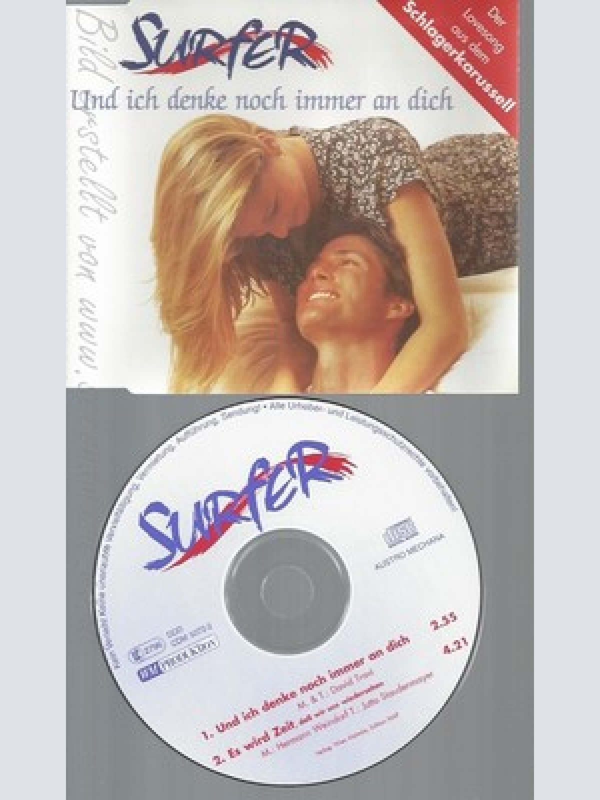 CD--SURFER --- UND ICH DENKE NOCH IMMER AN DICH