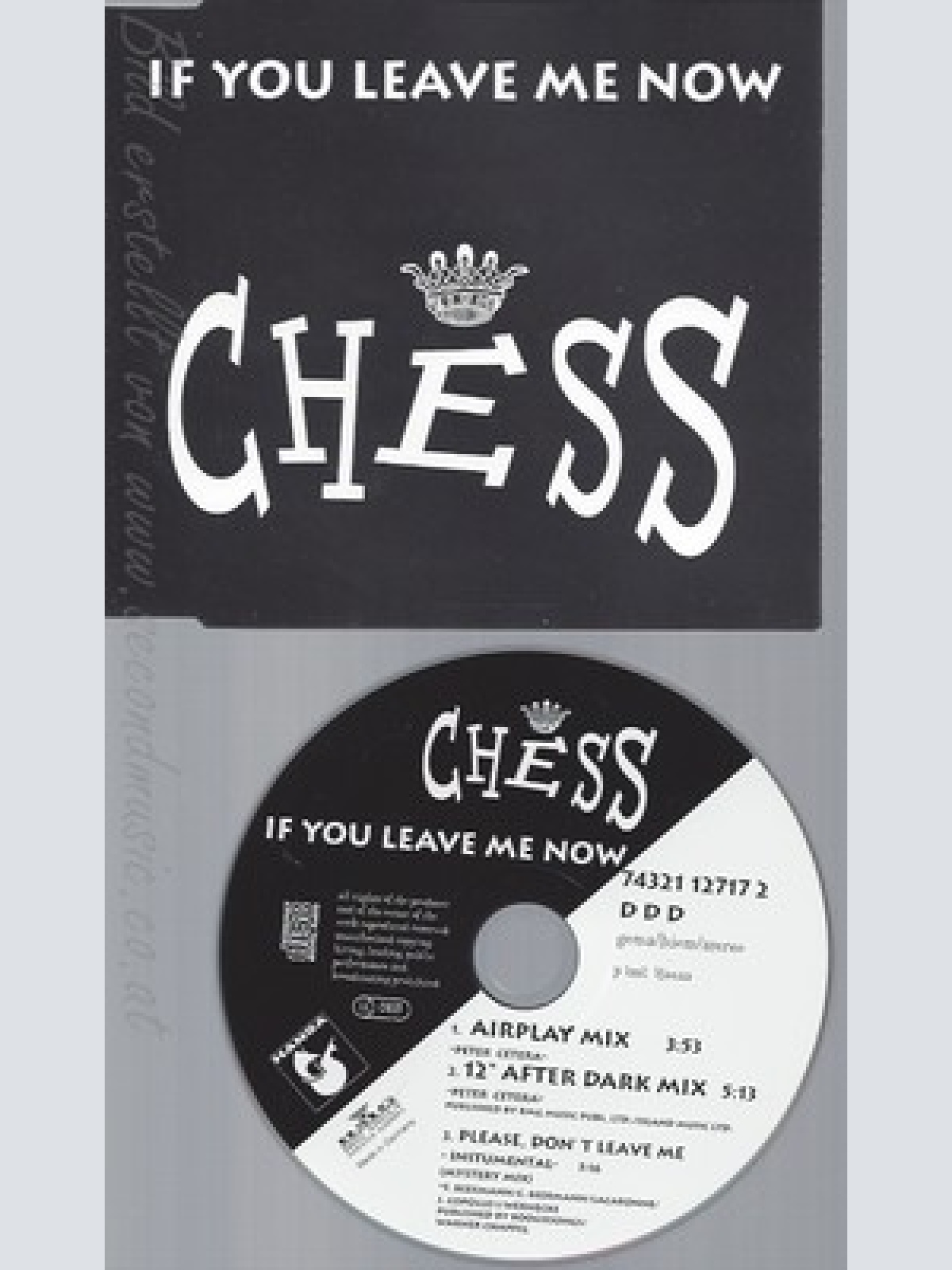 CD--CHESS --- IF YOU LEAVE ME NOW