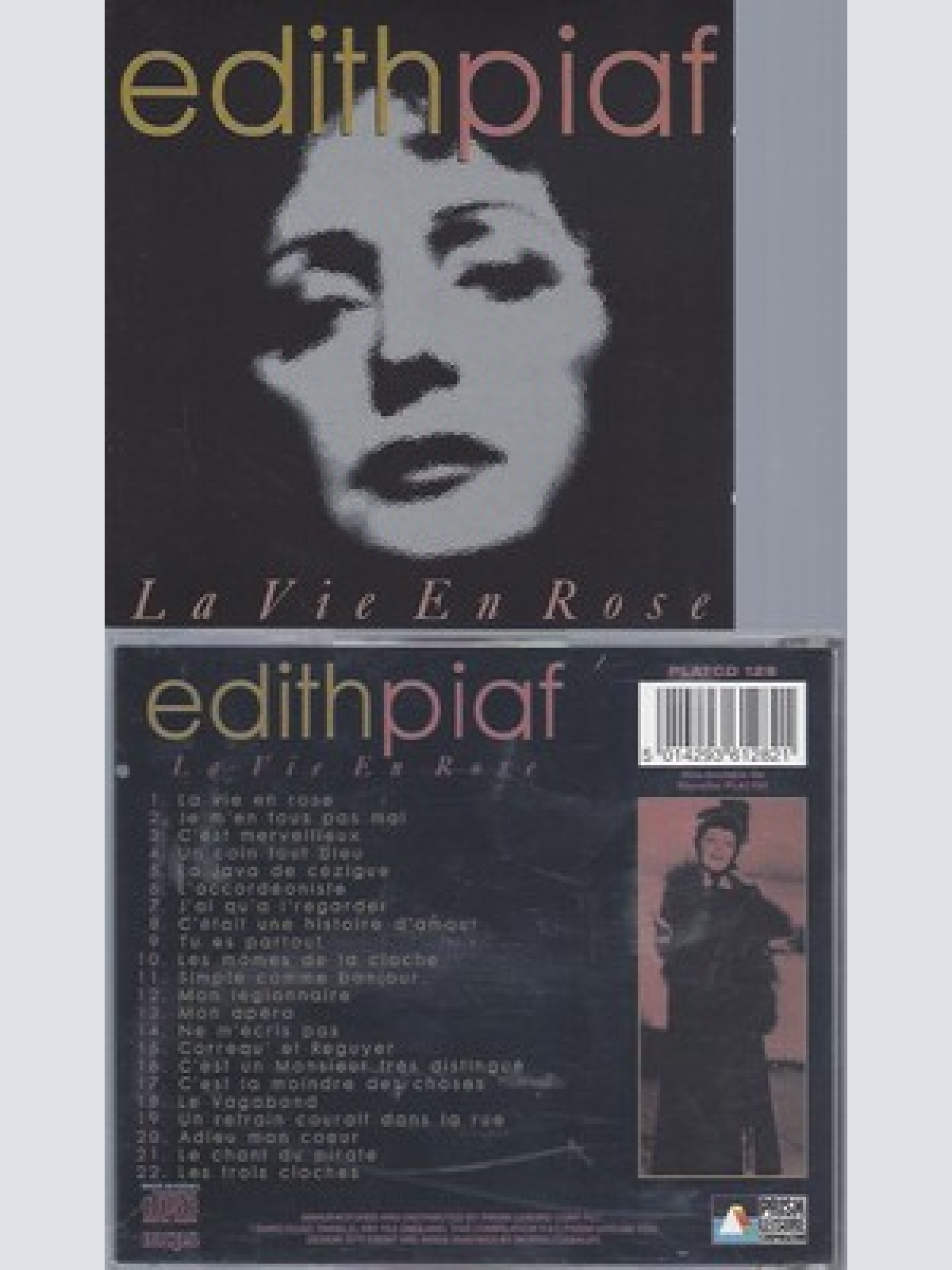 CD--EDITH PIAF -- -- LA VIE EN ROSE