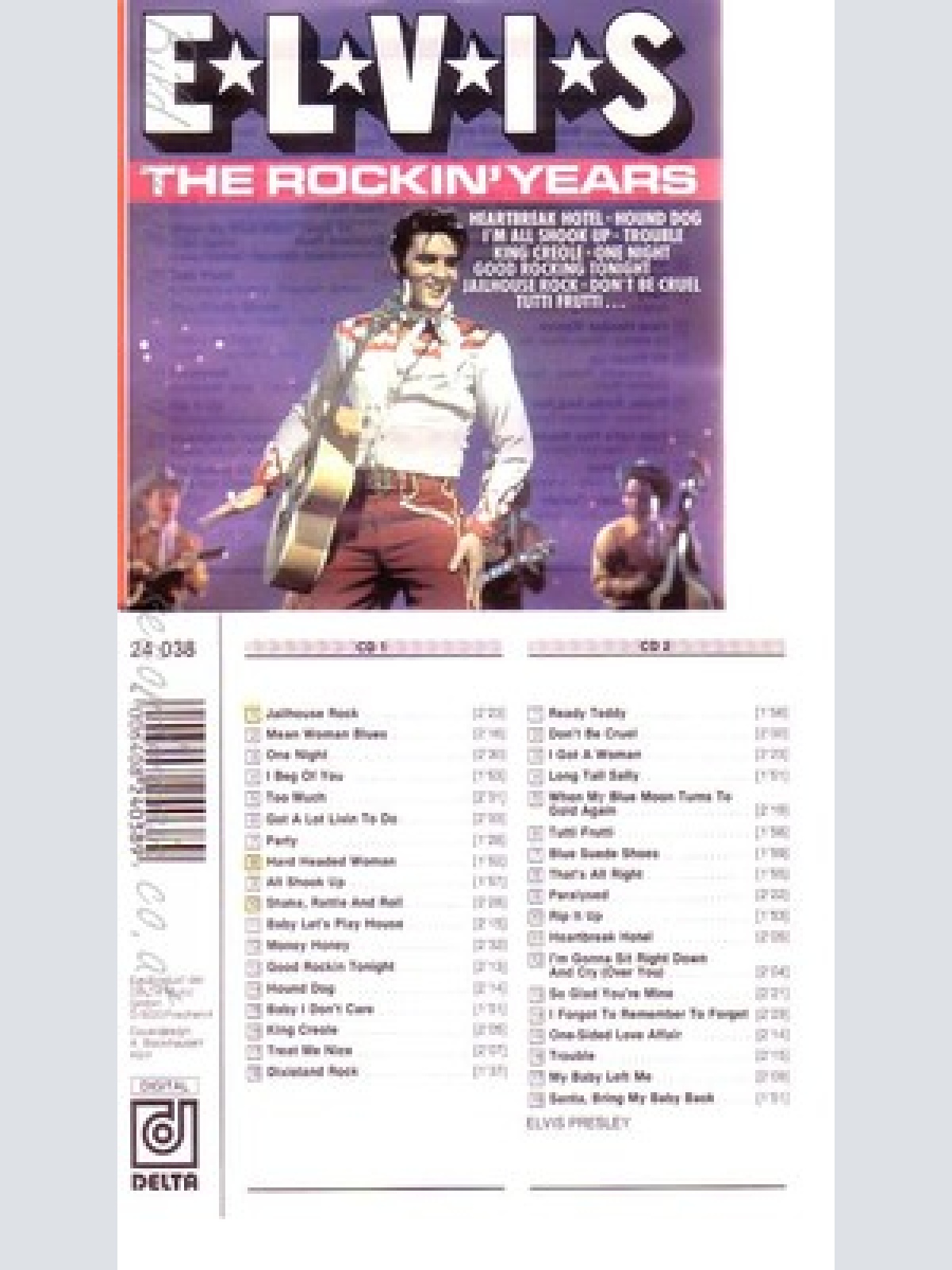 CD--ELVIS PRESLEY -- ROCKIN' YEARS