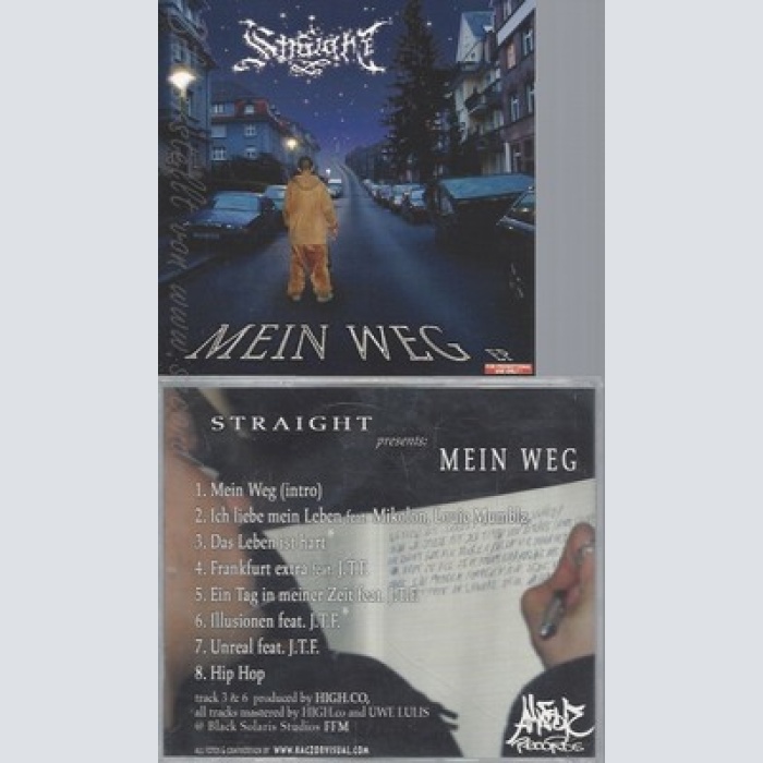 CD--STRAIGHT--MEIN WEG EP--PROMO