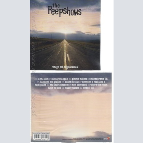 CD--THE PEEPSHOWS -- -- REFUGE FOR DEGENERATES