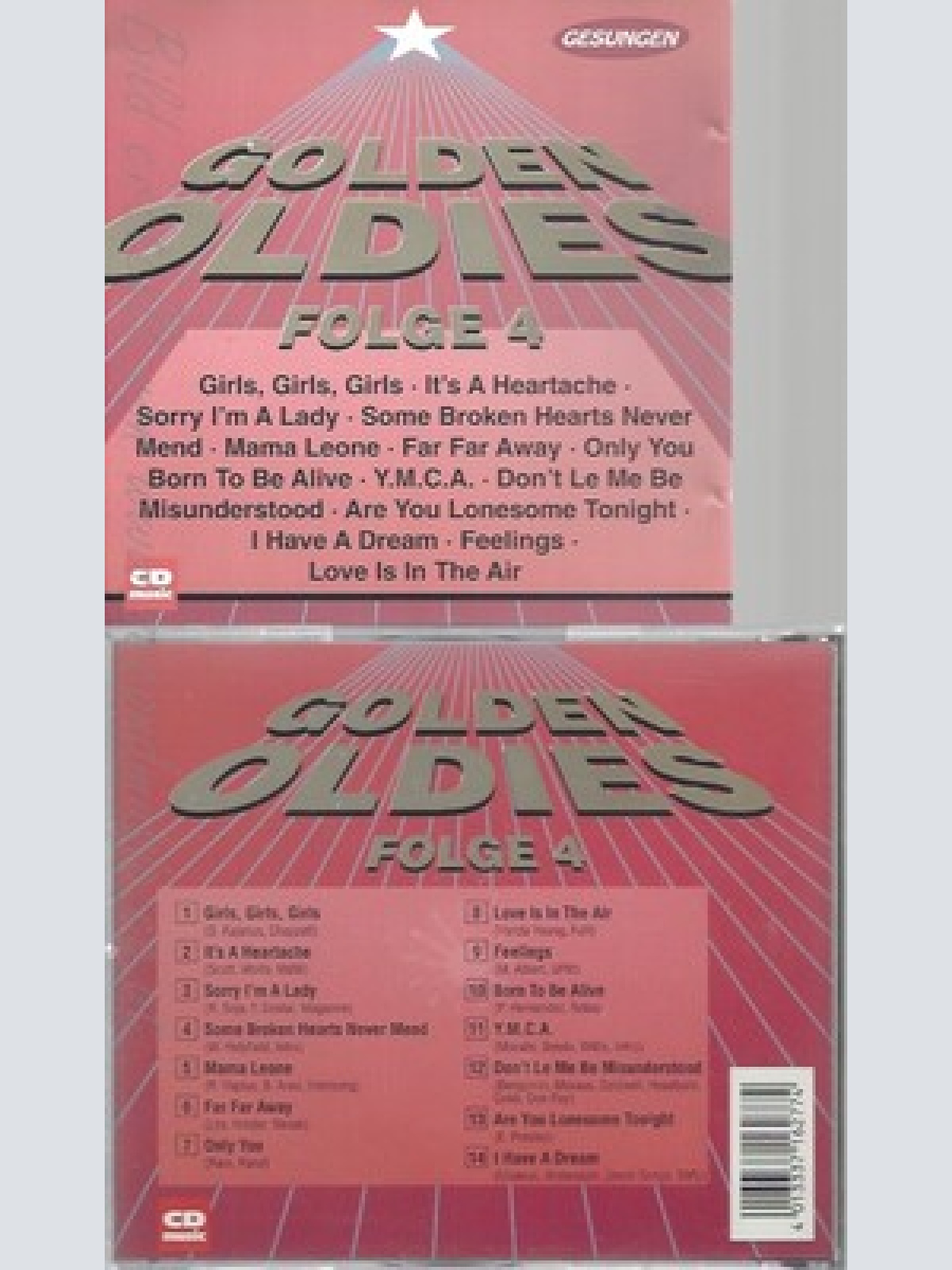 CD--VARIOUS -- GOLDEN OLDIES FOLGE 4
