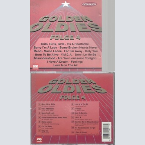 CD--VARIOUS -- GOLDEN OLDIES FOLGE 4