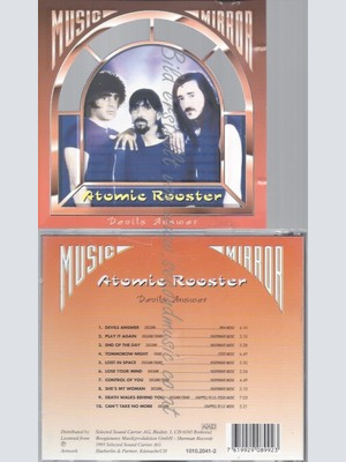 CD--ATOMIC ROOSTER -- DEVILS ANSWER