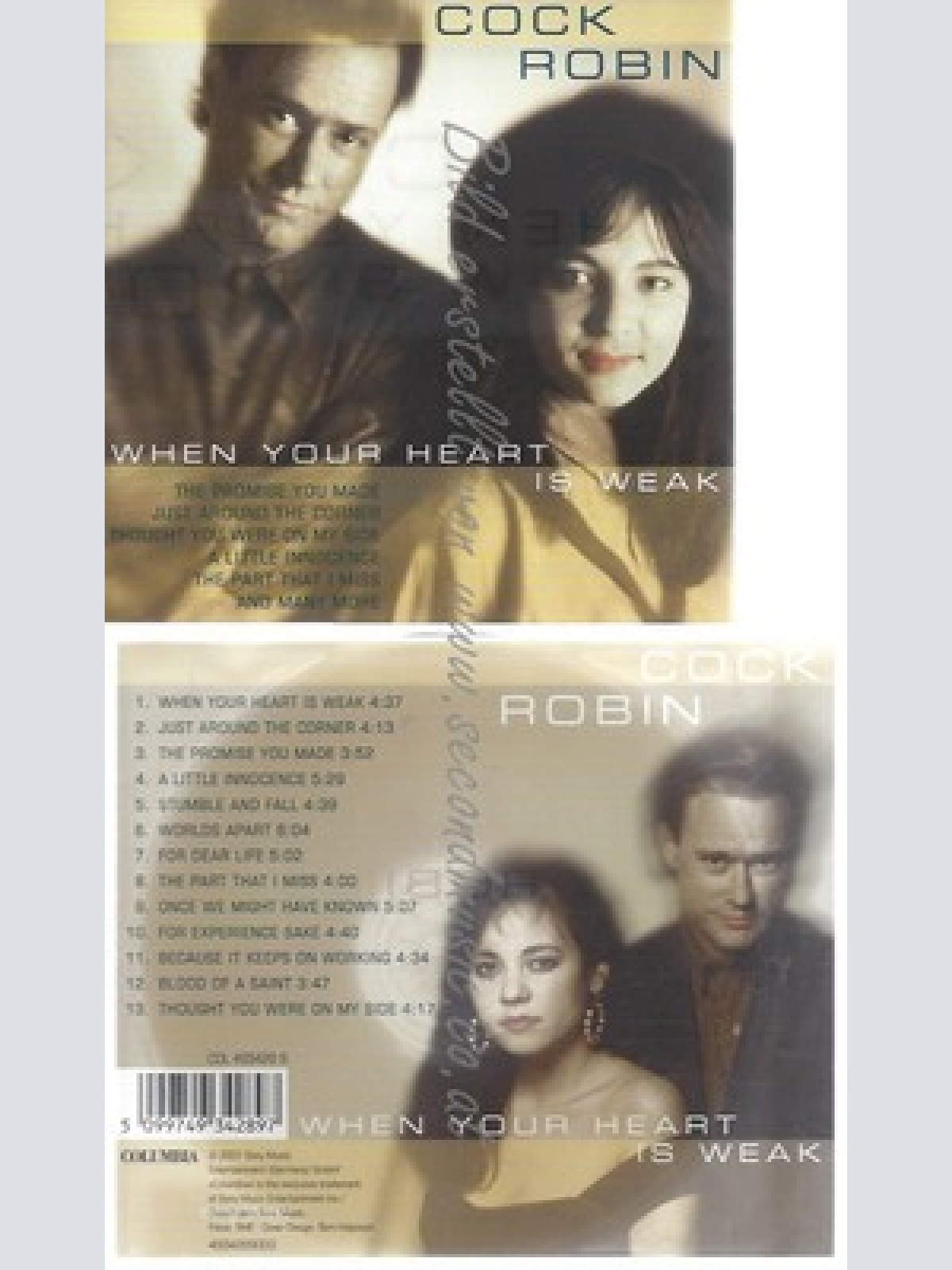 CD--COCK ROBIN -- -- SIMPLY THE BEST