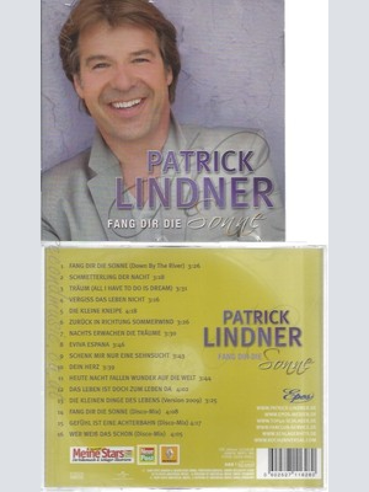 CD--PATRICK LINDNER -- -- FANG DIR DIE SONNE